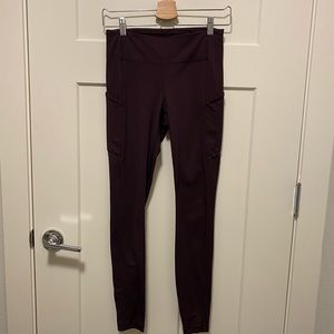 Deep Purple Lululemon Running Leggings